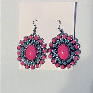 Paparazzi Earring Stone Solstice Pink